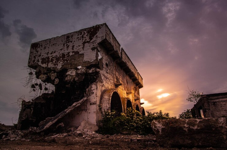 Photo old building against sky