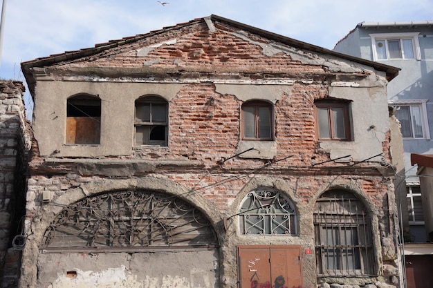 Fener 地区イスタンブール トルコの古い建物