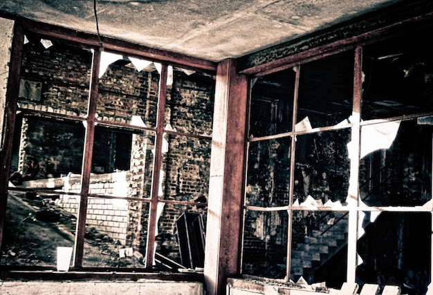 Photo old building interior