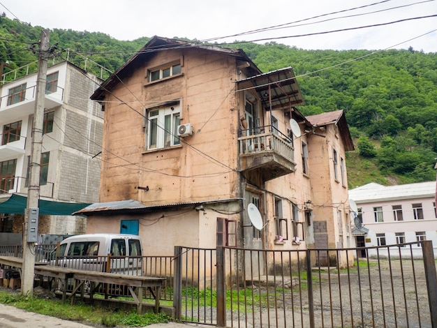 Old building in nature Housing in the mountains Quiet place