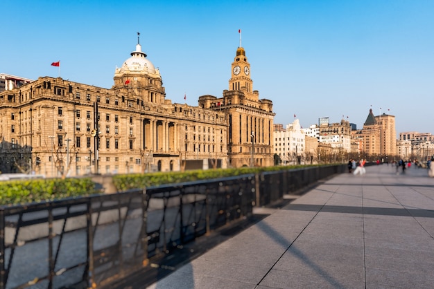 Old buildings in Shanghai, the Bund