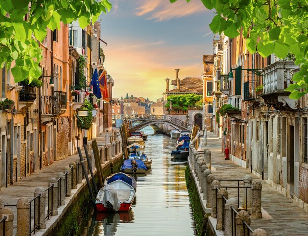 Old buildings in Venice