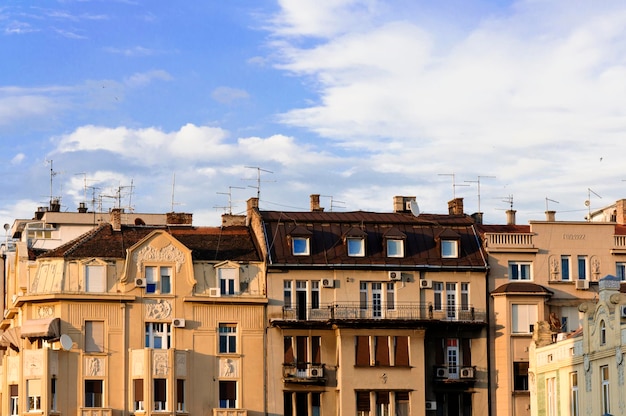 Photo old buildings