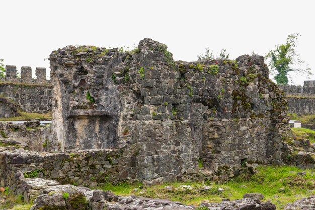 Old byzantine Gonio fortress near Batumi Georgia