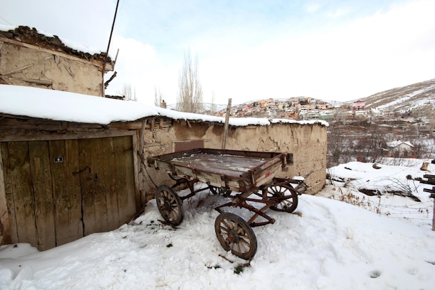 Old carriage Meram Konya Turkey