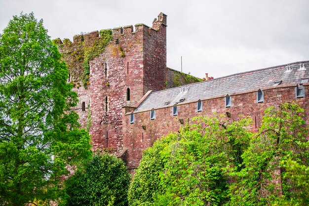 Old castle in Brecknockshire in Brecon Beacons in South Wales. Brecon Beacons is a chain of mountains in the South of Wales of the United Kingdom.