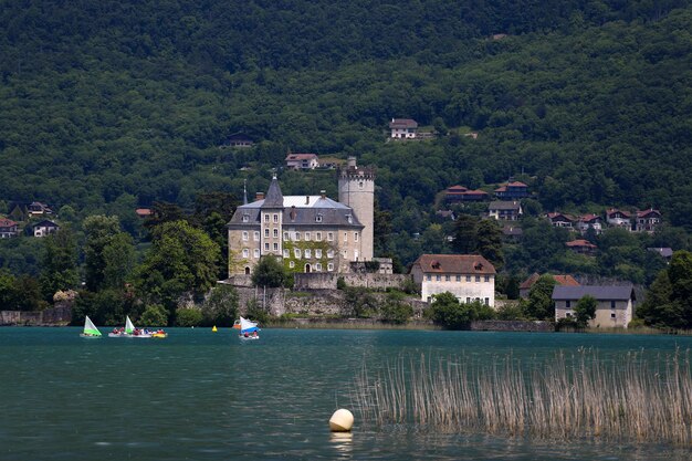 Old castle at the france