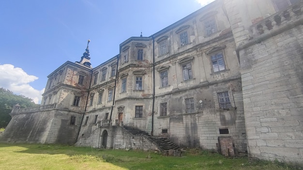 Old castle nearby lviv of ukraine