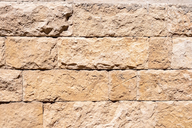 오래 된 성 돌 벽 질감 배경
