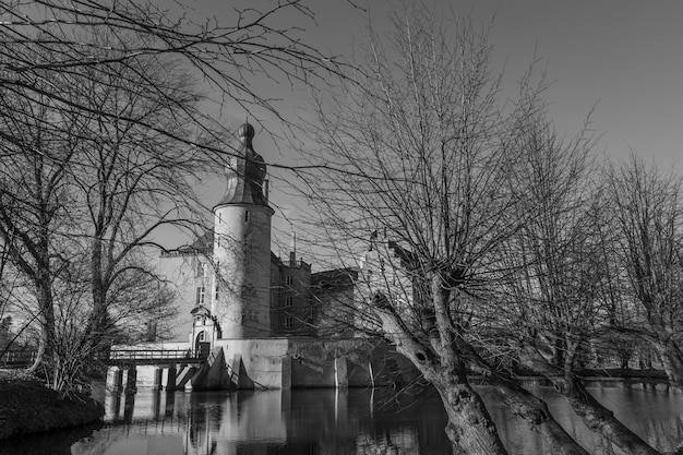 old castle in westphalia