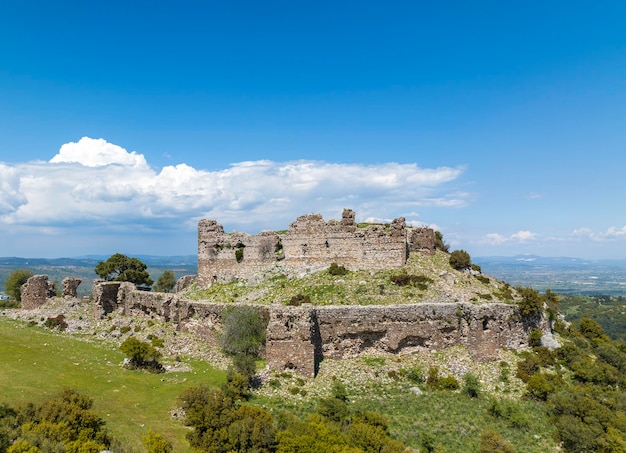 Old castle; Yogurtcu Castle, Manisa - Turkey