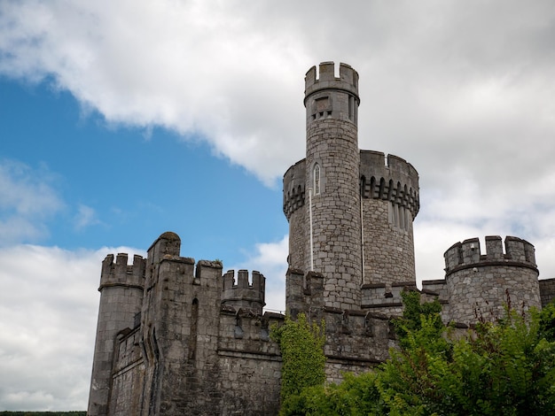 Фото Старая кельтская башня замка замок блэкрок в ирландии обсерватория блэкрока крепость