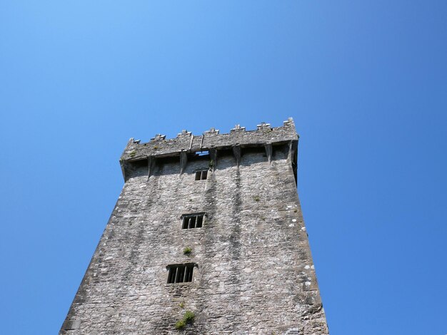 Old celtic castle tower Blarney castle in Ireland old ancient celtic fortress