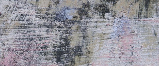 Old cement full of stains and scratches can be used as a background