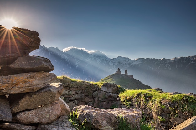 Old church on a mountain top