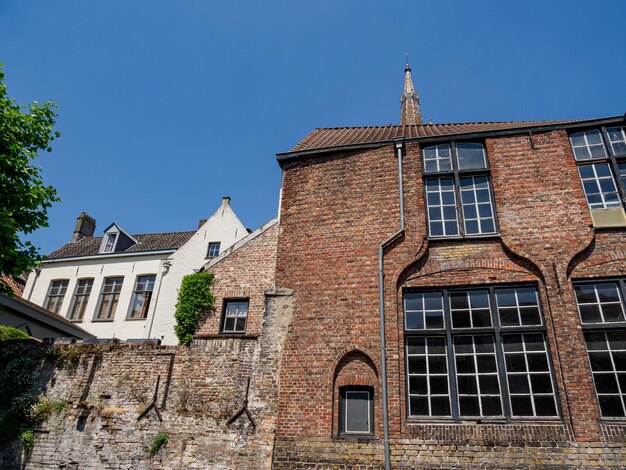 the old city of bruges in belgium