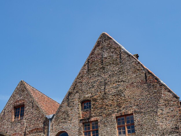 the old city of bruges in belgium