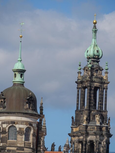 Photo the old city of dresden in germany