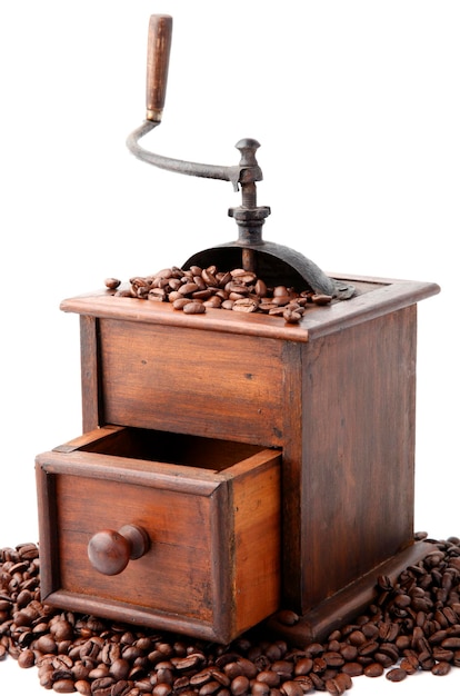 Old coffee grinder