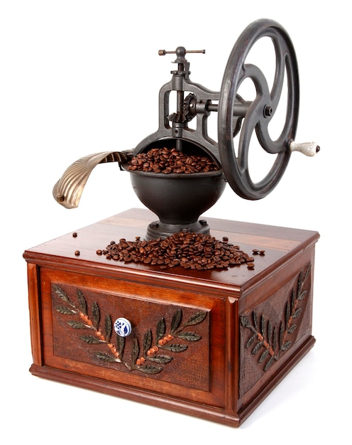 Old coffee grinder