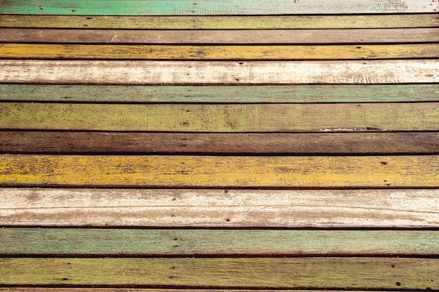 Old colour wood for floor or table, background