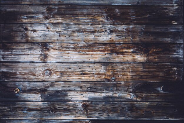 Photo old damaged wooden planks vintage background