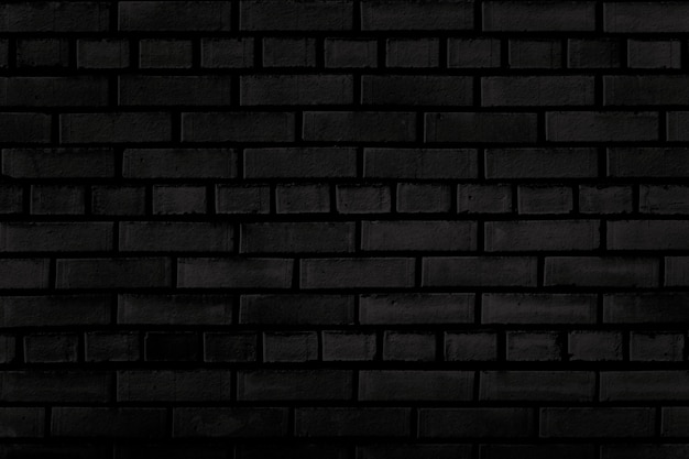 Old dark brick wall texture for background 