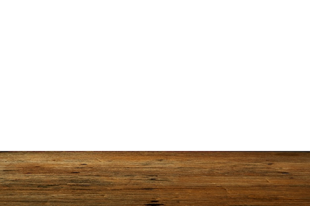 Old dark brown wooden table background