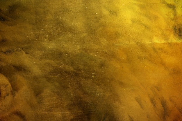 Old dark gold texture background with scratches