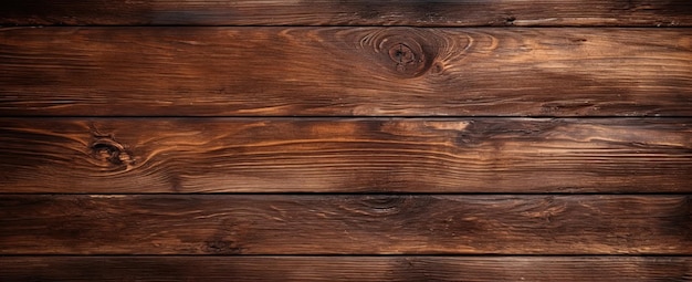 Old dark rustic wood floor planks