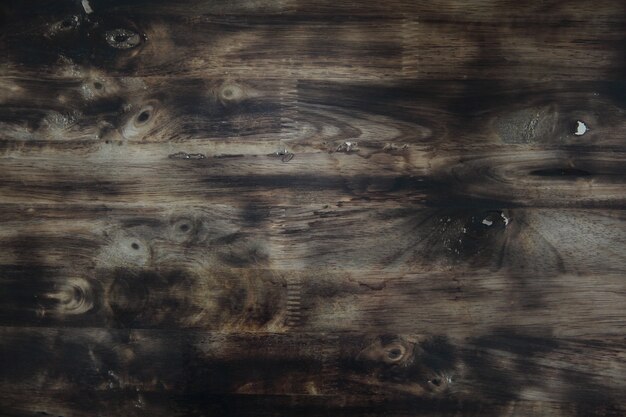 Photo old dark wood background