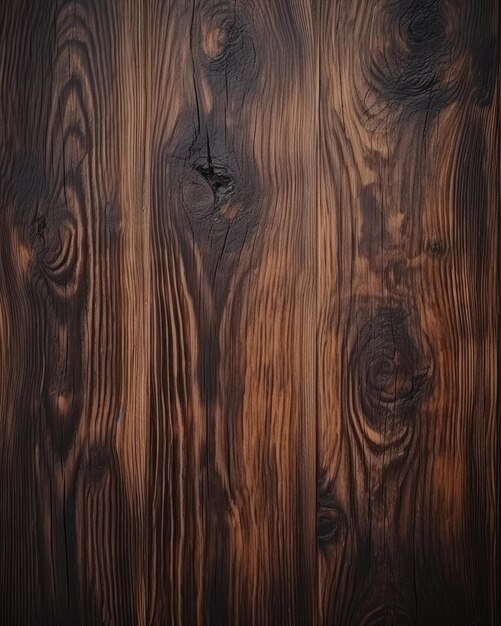 Old dark wood texture surface top view background