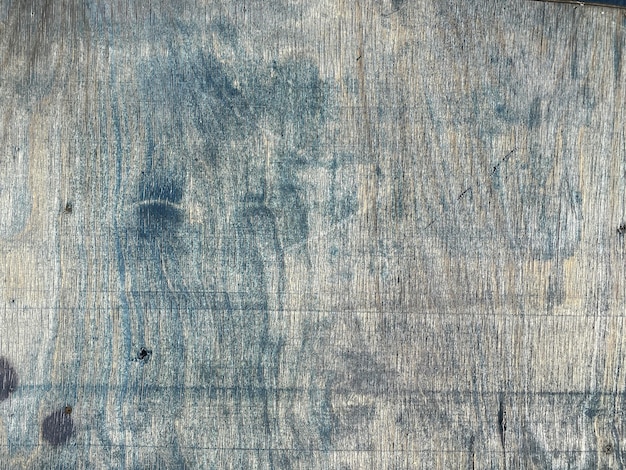 Photo old dirty rustic blue painted faded wood texture or background