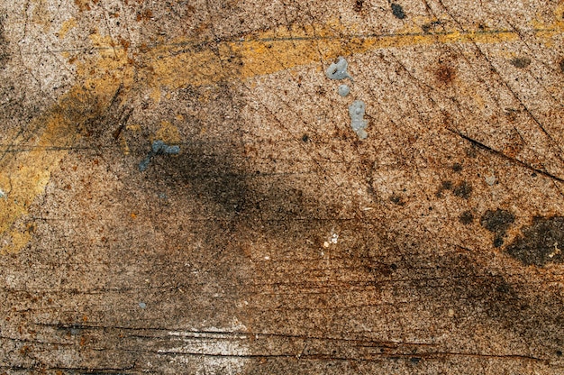 Old dirty and shabby surface with scratches