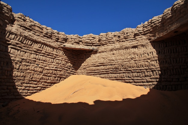 Vecchio dongola in sudan, africa