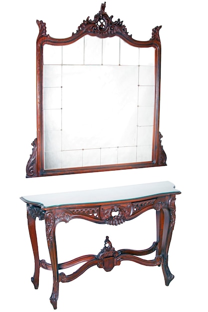 Old dressing table