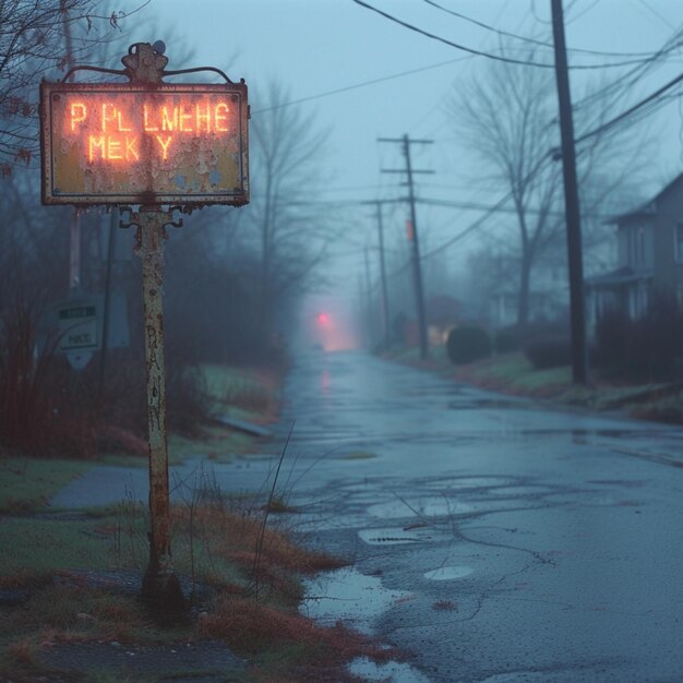 Old fashioned street signs