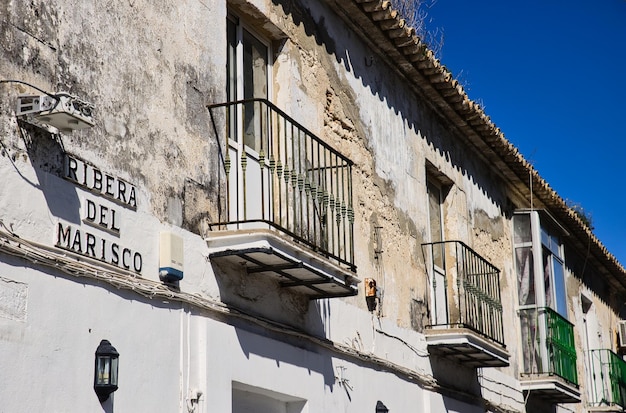 Old fishing village houses