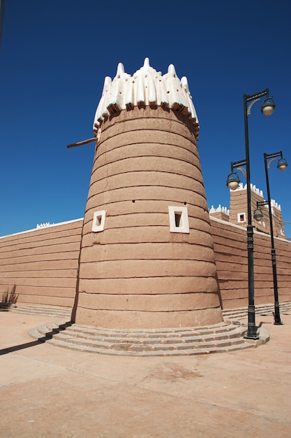 The old fort in Najran of Asir region in Saudi Arabia