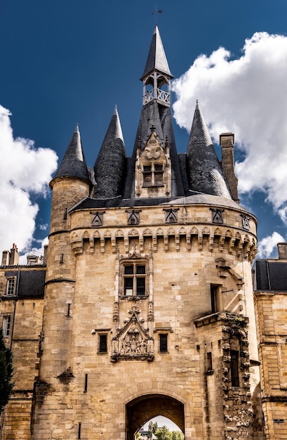 Old gate entrance to the city of Bordeaux