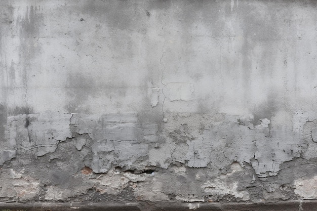背景の古い灰色のコンクリートの壁