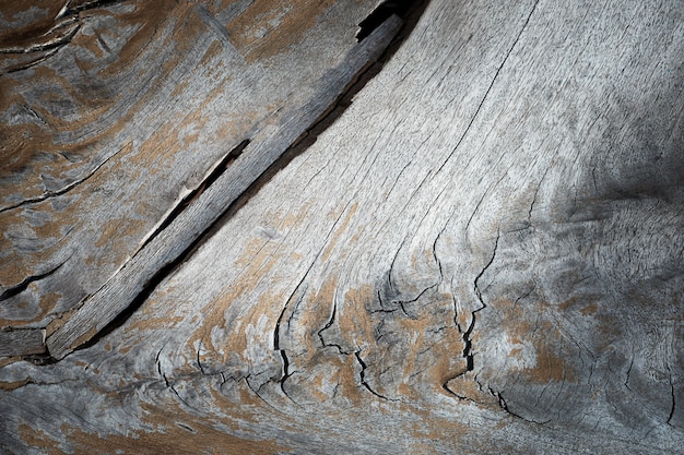 Old gray wooden surface background.