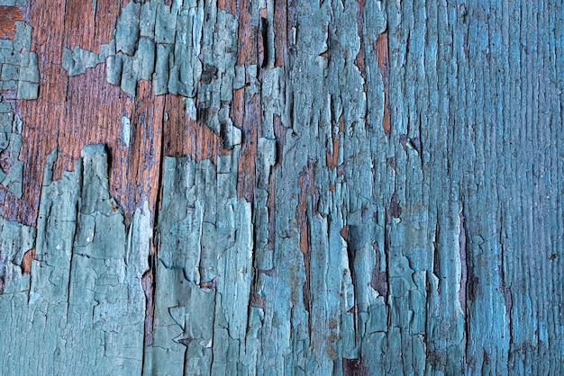 ひびの入ったペンキの背景テクスチャと古い緑の木製の壁高品質の写真高品質の写真