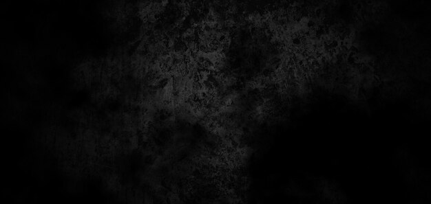 Old Grunge Background, Dark Cement With Cracks