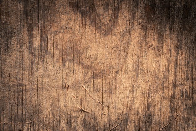 Foto priorità bassa di legno strutturata scura del vecchio grunge