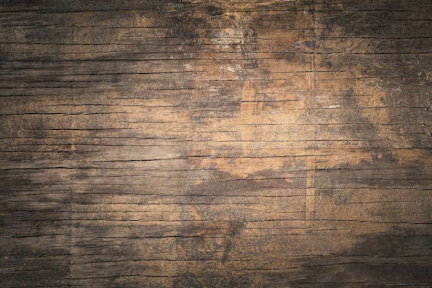 Старый гранж темный текстурированный фон древесины