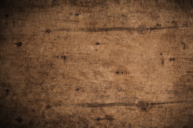 Old grunge dark textured wooden background,The surface of the old brown wood texture