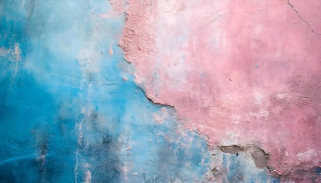 Old Grunge Wall Texture pink and blue