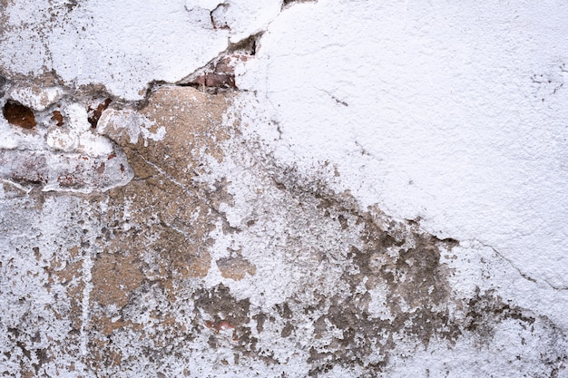 Old grunge white concrete texture background