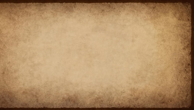 Old grungy paper horizontal background in dark brown color